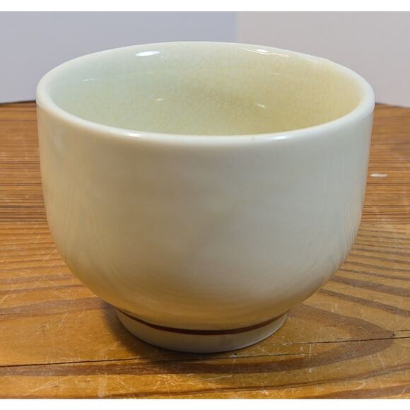 Japan Teapot 6 cups Set White Mod Flower Design Bamboo Handle OMC - Picture 10 of 14